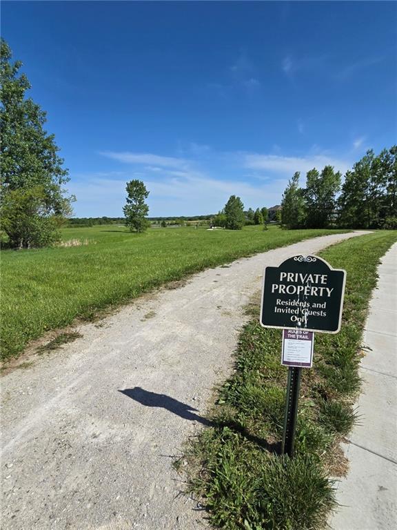 view of road