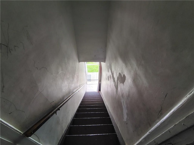 view of staircase