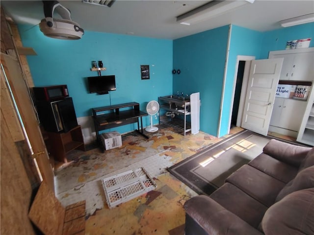 view of living area