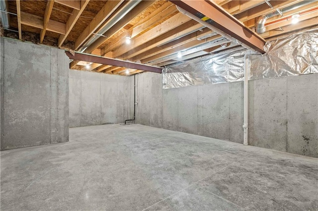 1925 SW Merryman Dr, Lees Summit, MO 64082 - view of unfinished below grade area