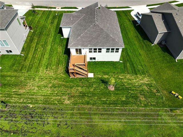 1925 SW Merryman Dr, Lees Summit, MO 64082 - view from above of property