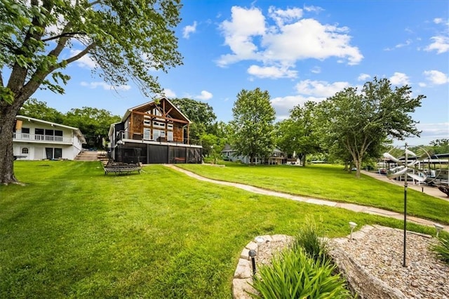 19P Lake Shore Dr, Lake Lotawana, MO 64086 - view of grassy yard