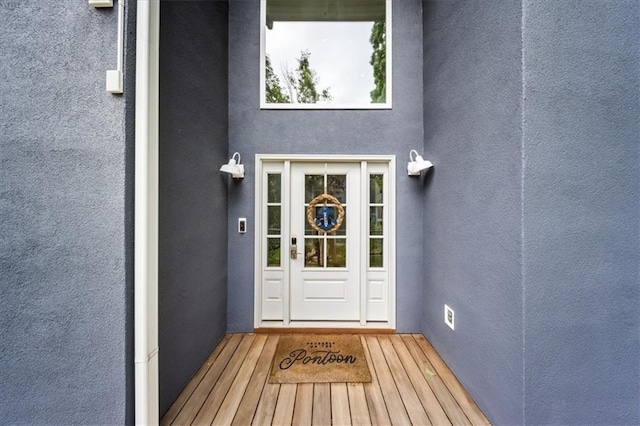 19P Lake Shore Dr, Lake Lotawana, MO 64086 - property entrance with stucco siding