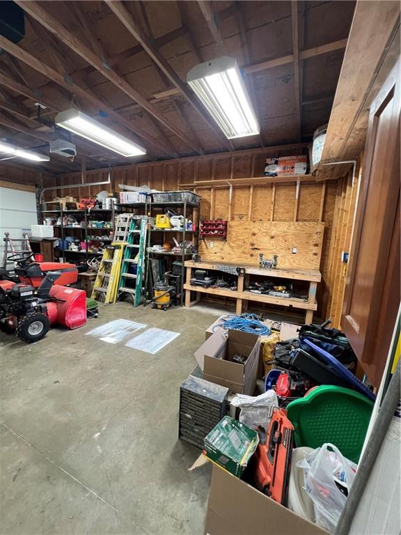 storage area featuring a garage