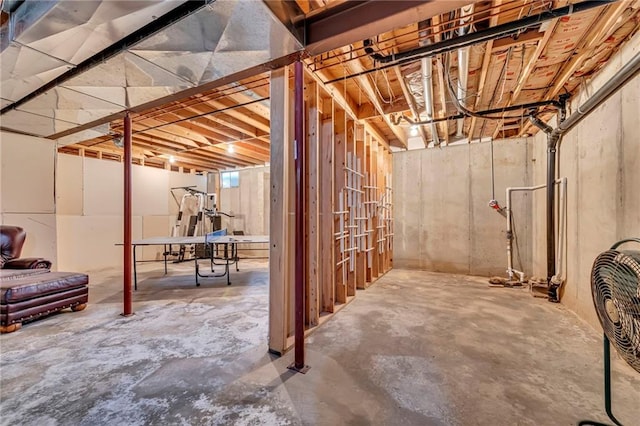 11261 238th St, Lawrence, KS 66044 - view of unfinished basement