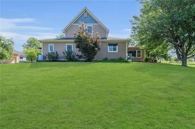 11261 238th St, Lawrence, KS 66044 - view of front of home with a front yard