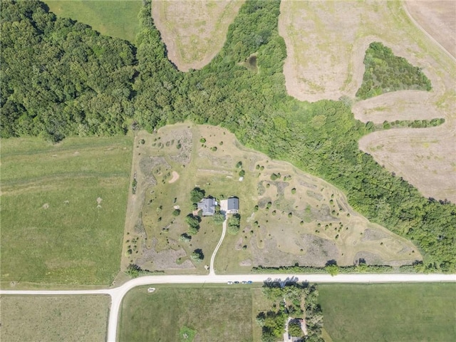 11261 238th St, Lawrence, KS 66044 - aerial view of property and surrounding area