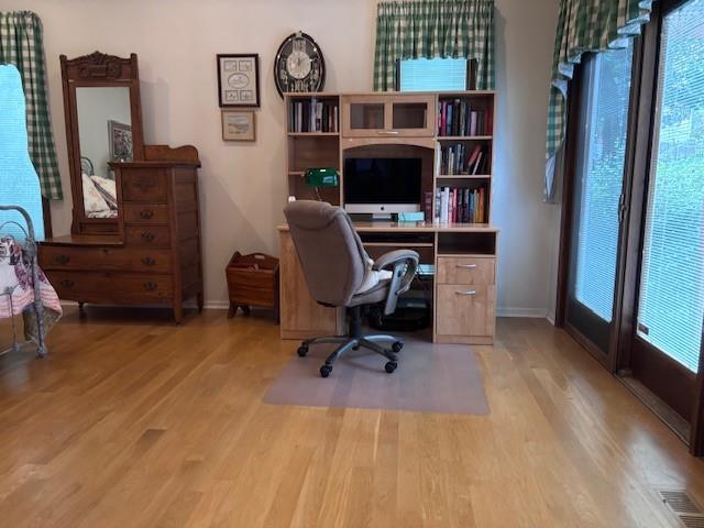 9803 W 121st St, Overland Park, KS 66213 - office space with wood finished floors and baseboards