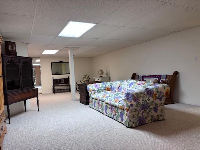 9803 W 121st St, Overland Park, KS 66213 - carpeted bedroom featuring a drop ceiling
