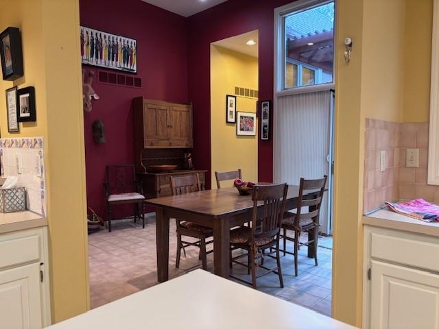 9803 W 121st St, Overland Park, KS 66213 - dining space with light floors