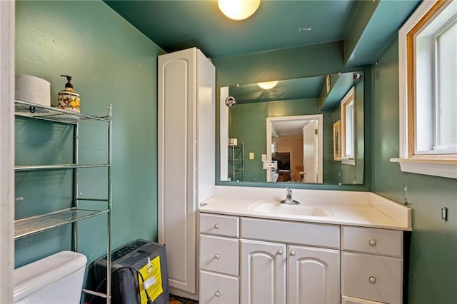 5347 Buena Vista St, Roeland Park, KS 66205 - bathroom featuring vanity and toilet