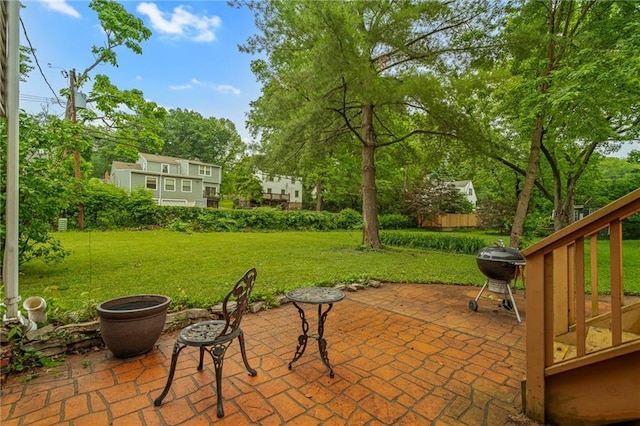 5347 Buena Vista St, Roeland Park, KS 66205 - view of patio featuring area for grilling