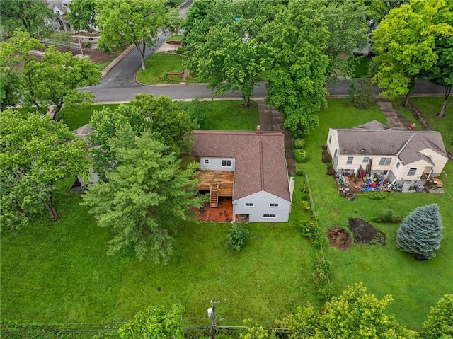 5347 Buena Vista St, Roeland Park, KS 66205 - aerial view of property and surrounding area