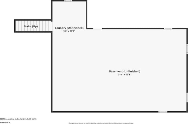 5347 Buena Vista St, Roeland Park, KS 66205 - room layout