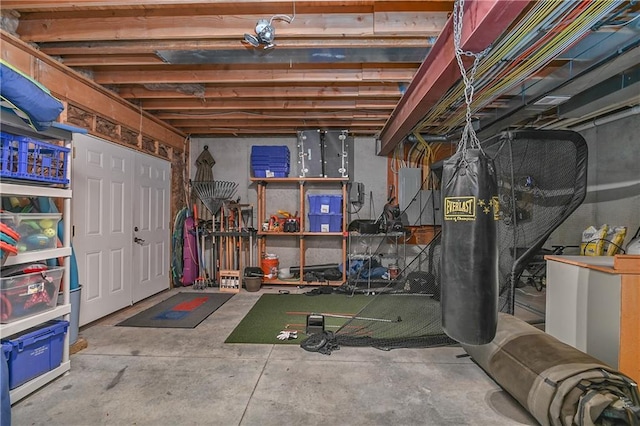 4502 Verona Ct, Riverside, MO 64150 - view of unfinished below grade area