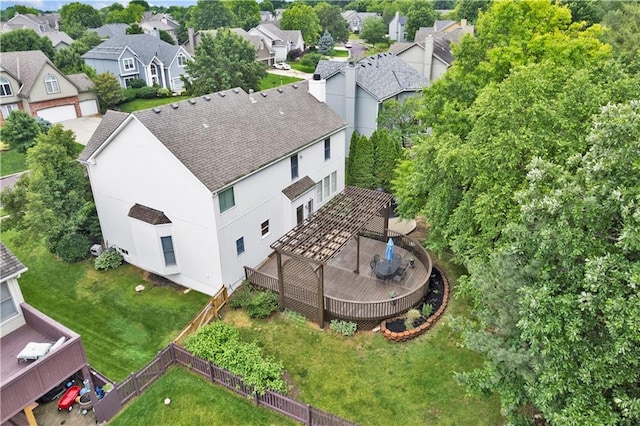 5318 W 159th Ter, Overland Park, KS 66085 - aerial perspective of suburban area