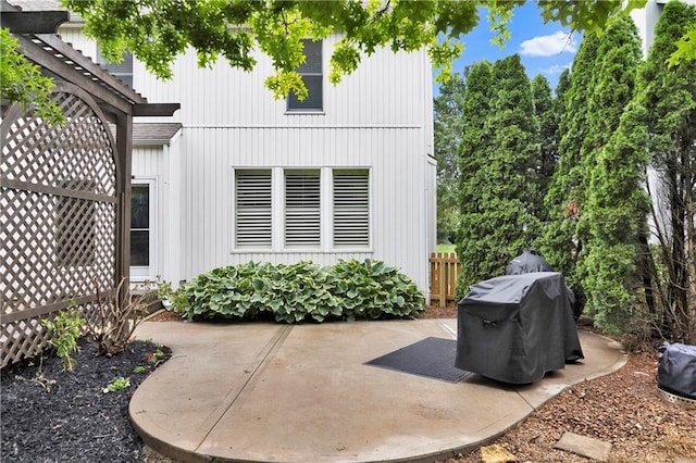 5318 W 159th Ter, Overland Park, KS 66085 - view of patio with a grill