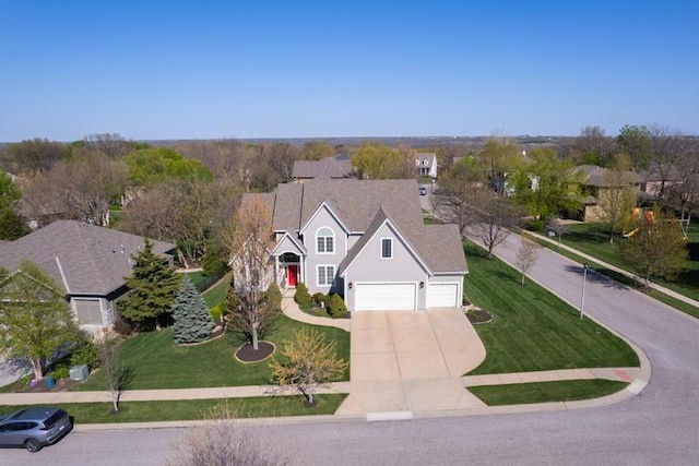 8127 Lone Elm Rd, Lenexa, KS 66220 - aerial view of property and surrounding area
