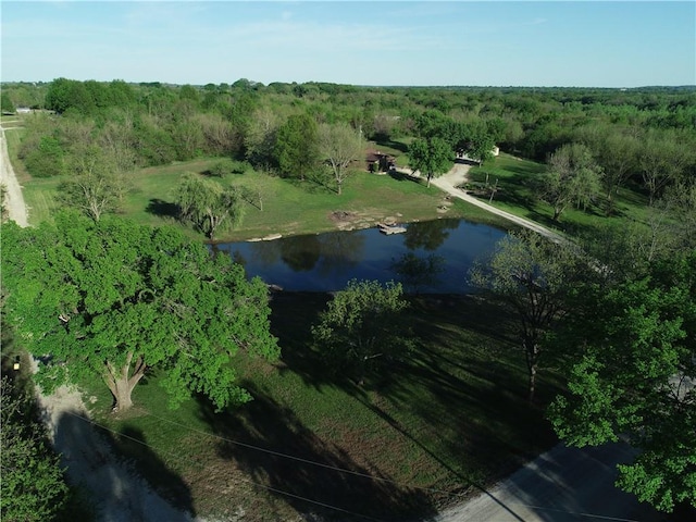 33295 Bethel Church Rd, Osawatomie, KS 66064 - aerial overview of property's location featuring a nearby body of water
