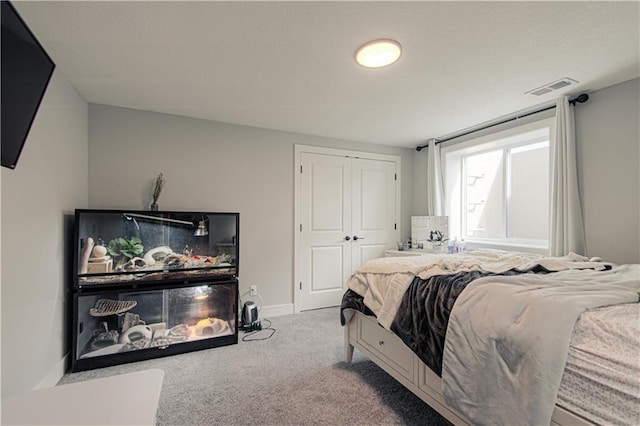11410 Bluestem Dr, Kearney, MO 64060 - bedroom featuring carpet floors, baseboards, and a closet