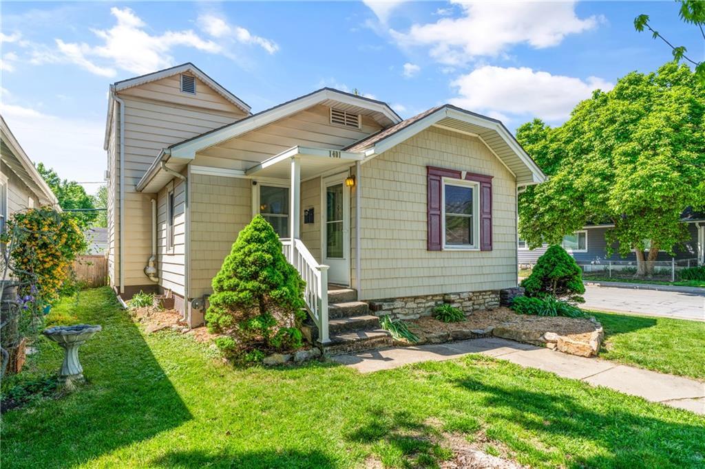view of bungalow-style home