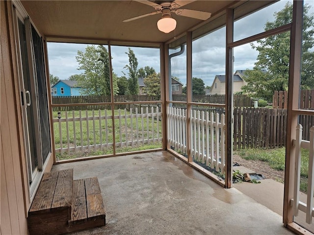 1309 Thomas Dr, Louisburg, KS 66053 - unfurnished sunroom with healthy amount of natural light