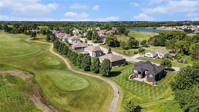 4301 N 141st St, Basehor, KS 66007 - view of property location featuring nearby suburban area, a golf course, and a nearby body of water