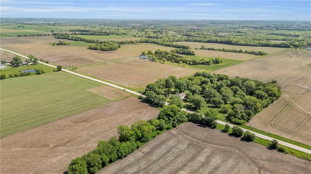 view of rural area featuring farmland