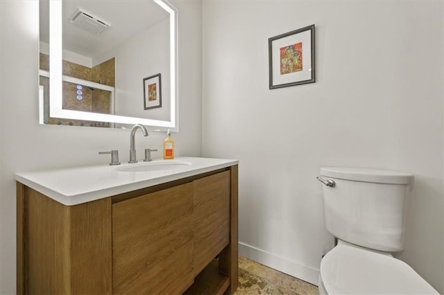 10319 W 92nd Pl, Overland Park, KS 66214 - bathroom featuring vanity and a shower with door