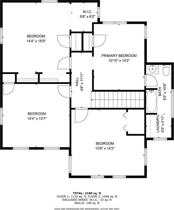 432 S 5th St, Atchison, KS 66002 - view of property floor plan