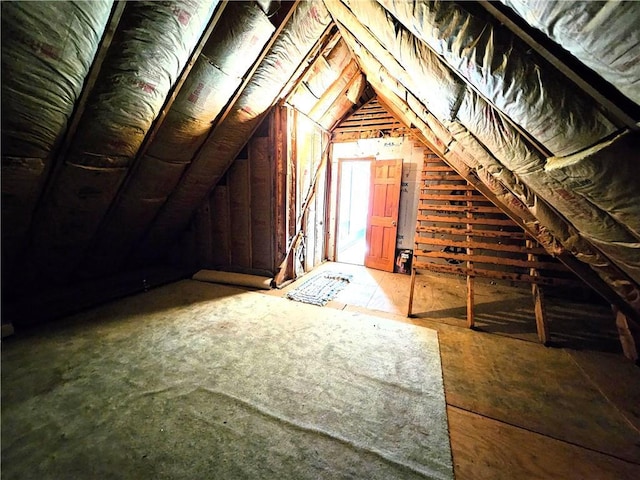 5806 N Kensington Ave, Kansas City, MO 64119 - view of attic