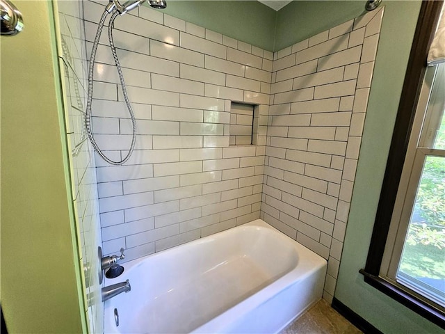 5806 N Kensington Ave, Kansas City, MO 64119 - full bath featuring shower / bath combination and plenty of natural light