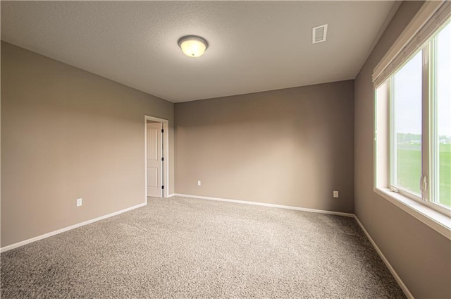 1110 Metfield Ln, Raymore, MO 64083 - carpeted spare room featuring baseboards and a textured ceiling