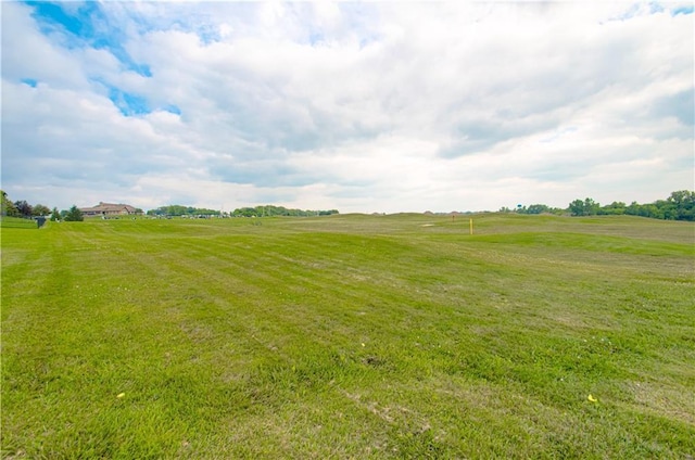 1110 Metfield Ln, Raymore, MO 64083 - view of green lawn with a rural view