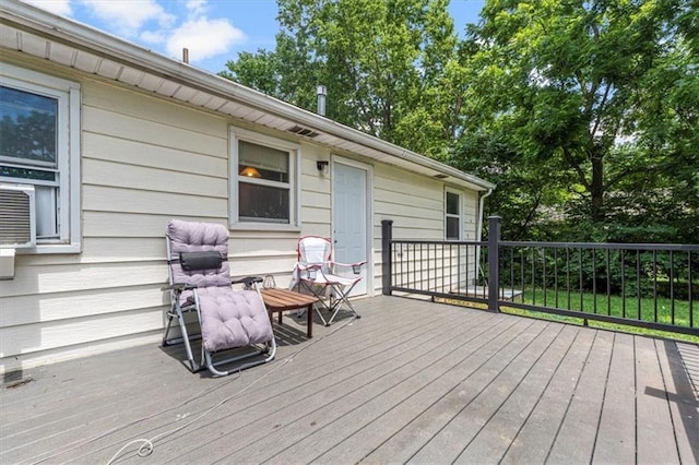 9021 E 79th St, Raytown, MO 64138 - view of wooden terrace