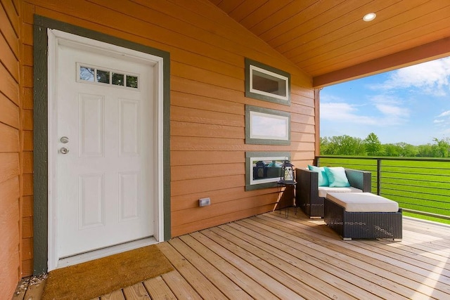 85 Birdie Ln, Mound City, KS 66056 - view of deck