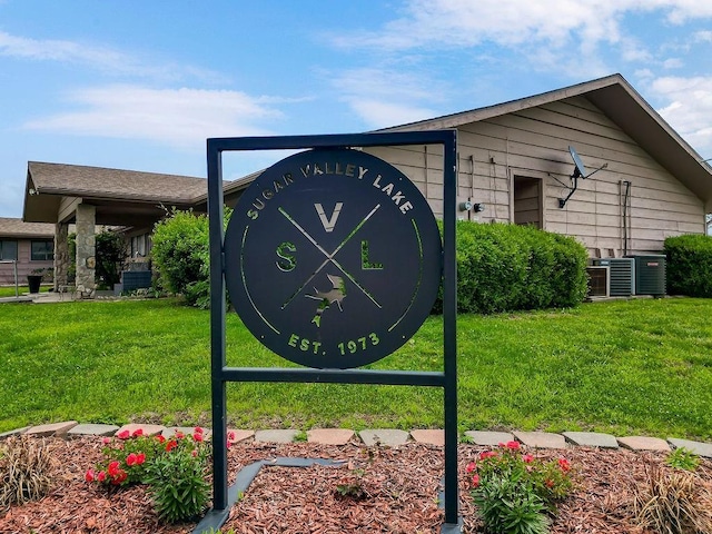 85 Birdie Ln, Mound City, KS 66056 - community sign with a yard