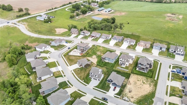 aerial view of property's location featuring nearby suburban area