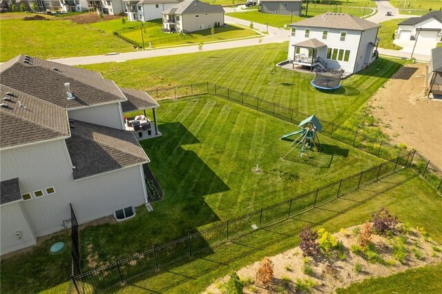 2705 NE Crestview St, Blue Springs, MO 64029 - aerial view of residential area