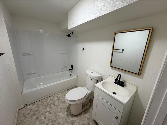 7115 Myrtle Ave, Kansas City, MO 64132 - full bath with toilet, vanity, and shower / washtub combination