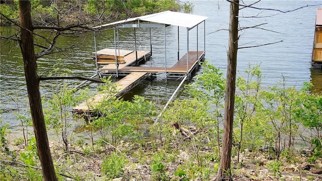 25996 Arrowhead Rd, Hermitage, MO 65668 - dock with a water view