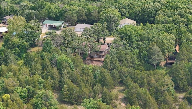 25996 Arrowhead Rd, Hermitage, MO 65668 - aerial view of property and surrounding area featuring a forest