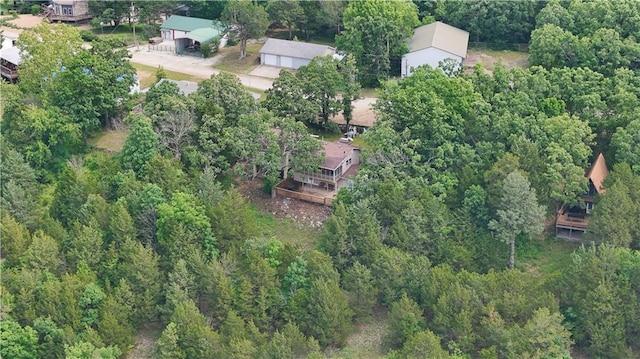25996 Arrowhead Rd, Hermitage, MO 65668 - view of property location featuring a heavily wooded area