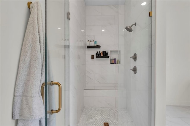 21851 179th St, Tonganoxie, KS 66086 - full bathroom with a stall shower