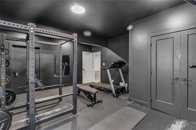 21851 179th St, Tonganoxie, KS 66086 - view of exercise area