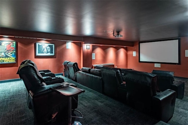 700 E 8th St Unit 10J, Kansas City, MO 64106 - home theater featuring carpet