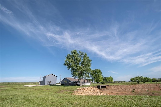 3668 Colorado Rd, Pomona, KS 66076 - view of grassy yard featuring a rural view