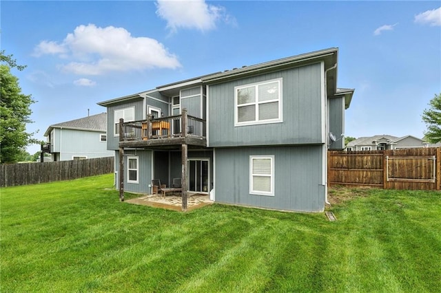 19978 Palisade St, Spring Hill, KS 66083 - back of property with a fenced backyard and a patio