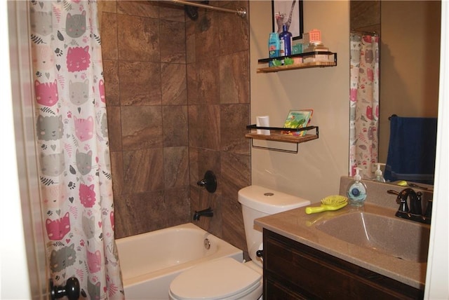 706 Terry Dr, Pleasant Hill, MO 64080 - full bath featuring toilet, shower / tub combo with curtain, and vanity
