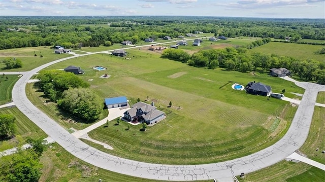 30307 Woodland Dr, Pleasant Hill, MO 64080 - drone / aerial view